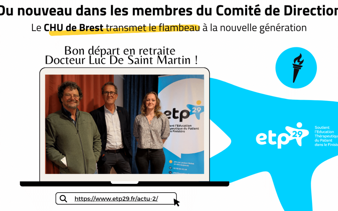 Changement d’un membre au Comité de Direction