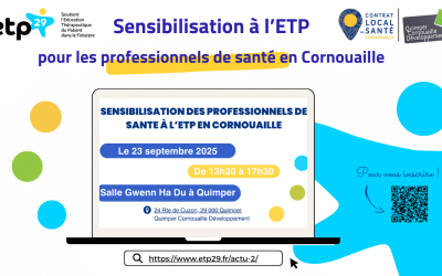 Sensibilisation à l’ETP en Cornouaille