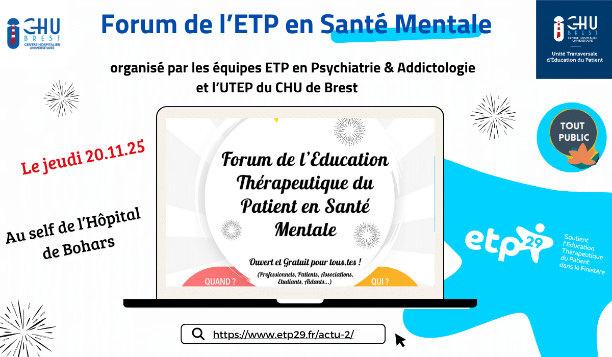 ACTU Forum ETP en santé mentale le 20.11.25